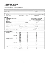 Предварительный просмотр 4 страницы Technibel Climatisation 38.7106.005 Technical Data & Service Manual