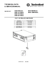 Предварительный просмотр 1 страницы Technibel Climatisation 38.7106.008 Technical Data & Service Manual