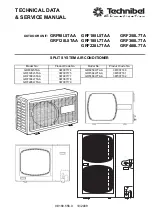 Preview for 1 page of Technibel Climatisation 387007174 Technical Data & Service Manual