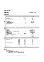 Preview for 7 page of Technibel Climatisation 387007174 Technical Data & Service Manual