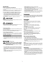 Предварительный просмотр 2 страницы Technibel Climatisation 387106936 Technical Data & Service Manual