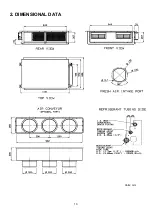 Предварительный просмотр 10 страницы Technibel Climatisation 387106951 Technical Data & Service Manual