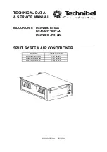 Technibel Climatisation 387106963 Technical Data & Service Manual preview