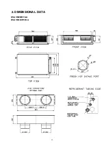 Предварительный просмотр 11 страницы Technibel Climatisation 387106963 Technical Data & Service Manual