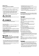 Предварительный просмотр 2 страницы Technibel Climatisation 387106979 Technical Data & Service Manual