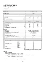 Preview for 5 page of Technibel Climatisation 387107094 Technical Data & Service Manual