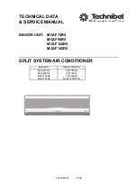 Preview for 1 page of Technibel Climatisation 387130000 Technical Data & Service Manual