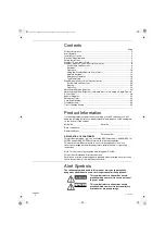 Preview for 2 page of Technibel Climatisation CAFM 124 R Instruction Manual