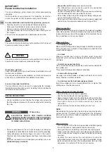 Предварительный просмотр 2 страницы Technibel Climatisation CAV92C5TA Series Installation Instructions Manual