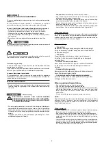 Preview for 2 page of Technibel Climatisation CAV92MR5TA Technical Data & Service Manual