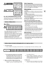 Предварительный просмотр 3 страницы Technibel Climatisation CAVM123R5TA Series Installation Manual