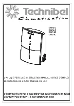 Preview for 1 page of Technibel Climatisation DG12C Instruction Manual