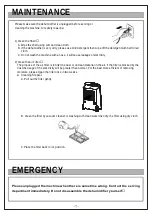 Preview for 8 page of Technibel Climatisation DG12C Instruction Manual