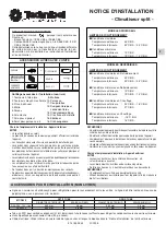 Preview for 5 page of Technibel Climatisation DSAF124 Installation Instructions Manual