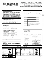 Предварительный просмотр 10 страницы Technibel Climatisation DSAF127R5I Installation Instructions Manual