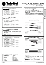 Technibel Climatisation GR12 Series Installation Instructions Manual preview