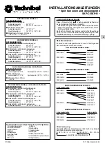 Preview for 10 page of Technibel Climatisation GR12 Series Installation Instructions Manual