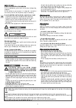 Preview for 2 page of Technibel Climatisation GR122R5TA Series Installation Instructions Manual