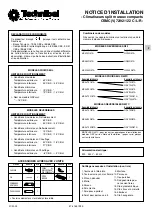 Preview for 9 page of Technibel Climatisation GR122R5TA Series Installation Instructions Manual