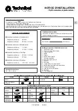 Предварительный просмотр 9 страницы Technibel Climatisation GRF126R5IA Installation Instructions Manual