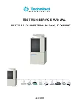 Preview for 1 page of Technibel Climatisation GRFMI 1158 R7I Service Manual & Test Run Service Manual