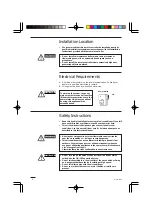 Preview for 4 page of Technibel Climatisation K70D042ZAA Instruction Manual