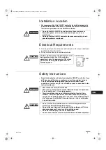 Предварительный просмотр 3 страницы Technibel Climatisation K70D044Z Instruction Manual