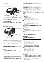 Предварительный просмотр 11 страницы Technibel Climatisation MCAF122R5TA Operating Instructions Manual