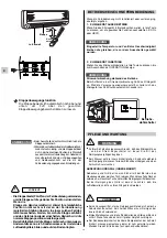 Предварительный просмотр 40 страницы Technibel Climatisation MCAF122R5TA Operating Instructions Manual