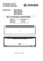 Предварительный просмотр 1 страницы Technibel Climatisation MPAF129R5IAA Technical Data & Service Manual