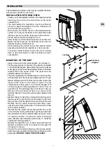 Preview for 5 page of Technibel Climatisation REVE 235RH2O Operating Instruction