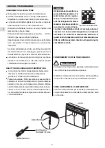 Preview for 24 page of Technibel Climatisation REVE 235RH2O Operating Instruction