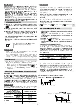 Preview for 42 page of Technibel Climatisation REVE 235RH2O Operating Instruction