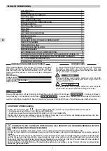 Preview for 47 page of Technibel Climatisation REVE 235RH2O Operating Instruction