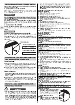 Preview for 60 page of Technibel Climatisation REVE 235RH2O Operating Instruction