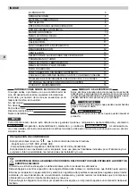 Preview for 62 page of Technibel Climatisation REVE 235RH2O Operating Instruction