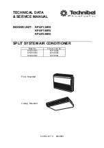 Preview for 1 page of Technibel 387005960 Technical Data & Service Manual