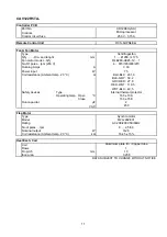 Preview for 11 page of Technibel 387106939 Technical Data & Service Manual