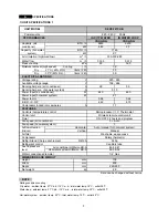 Preview for 3 page of Technibel ARGO 235HPH2O Technical Data & Service Manual