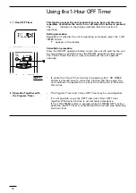 Preview for 18 page of Technibel CA 250 X5 TA Series Operating Instructions Manual