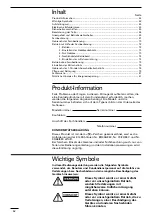 Preview for 62 page of Technibel CA 250 X5 TA Series Operating Instructions Manual