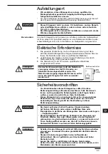 Preview for 63 page of Technibel CA 250 X5 TA Series Operating Instructions Manual