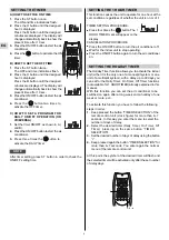 Предварительный просмотр 8 страницы Technibel CA10FICR5I Operating Instructions Manual