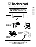 Technibel CA8FIA0R5I Operating Instructions Manual предпросмотр