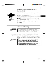 Предварительный просмотр 23 страницы Technibel CAF124MR5IAA Operating Instructions Manual