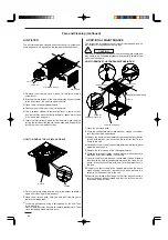 Предварительный просмотр 24 страницы Technibel CAF124MR5IAA Operating Instructions Manual