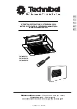 Technibel CAF124R5TA Series Operating Instructions Manual предпросмотр