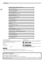 Предварительный просмотр 2 страницы Technibel CAF124R5TA Series Operating Instructions Manual