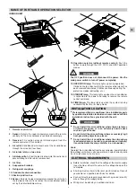 Предварительный просмотр 3 страницы Technibel CAF124R5TA Series Operating Instructions Manual