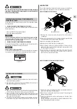 Предварительный просмотр 9 страницы Technibel CAF124R5TA Series Operating Instructions Manual